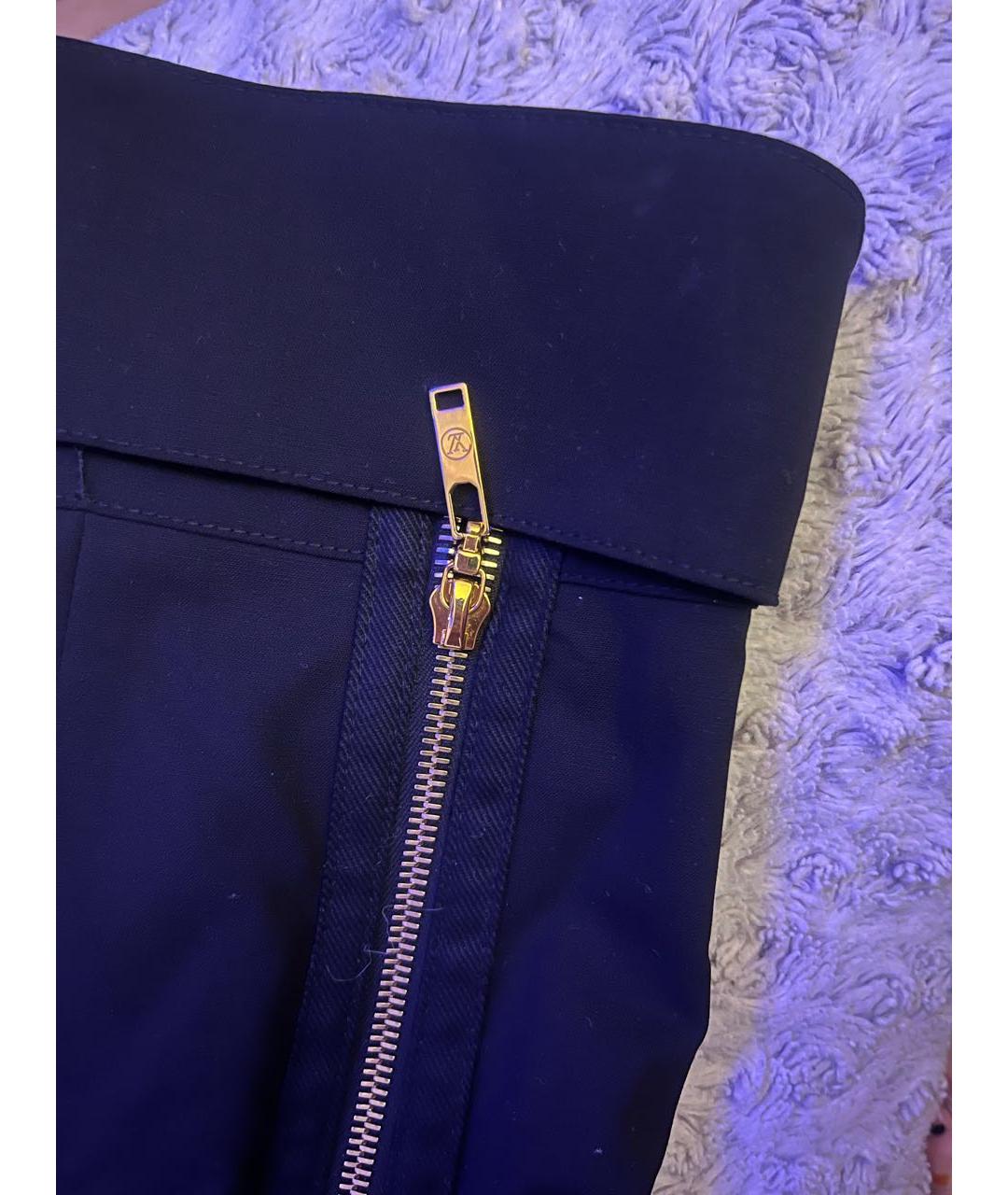 LOUIS VUITTON Черные брюки узкие, фото 7