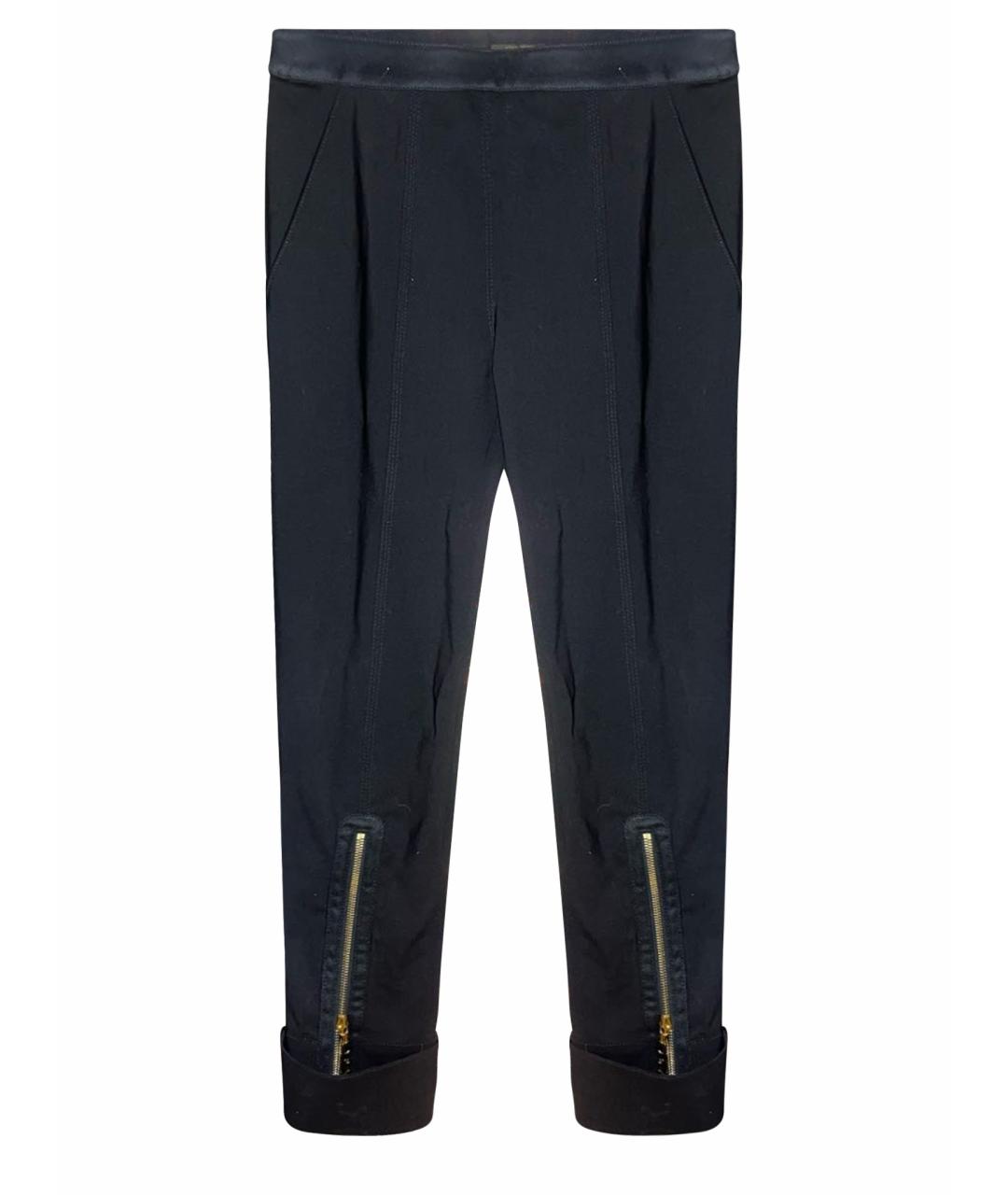 LOUIS VUITTON Черные брюки узкие, фото 1