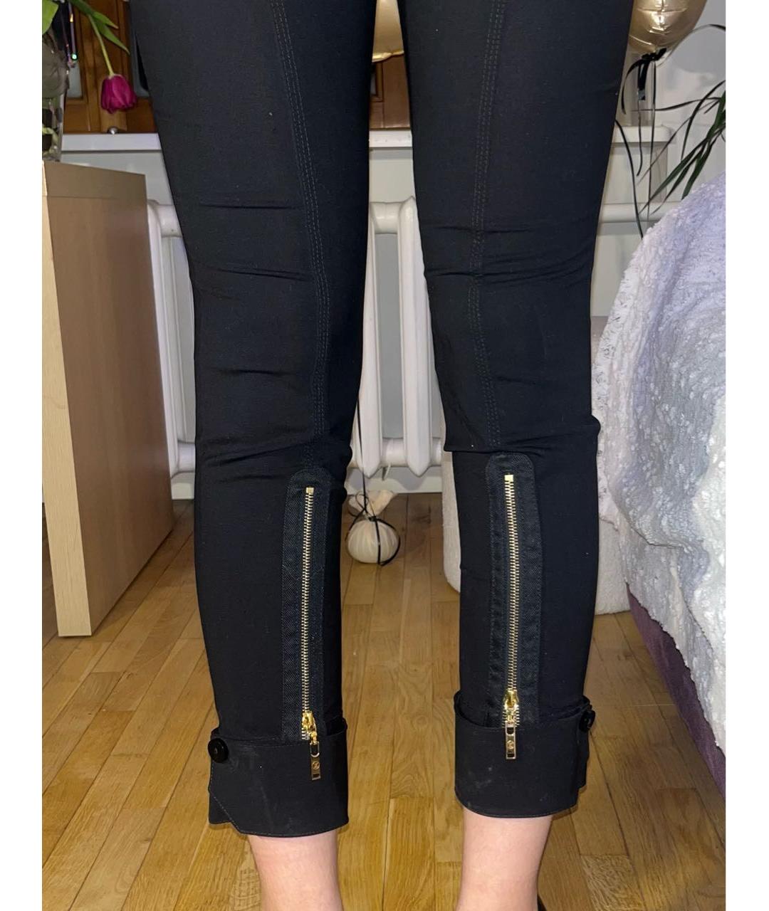LOUIS VUITTON Черные брюки узкие, фото 3
