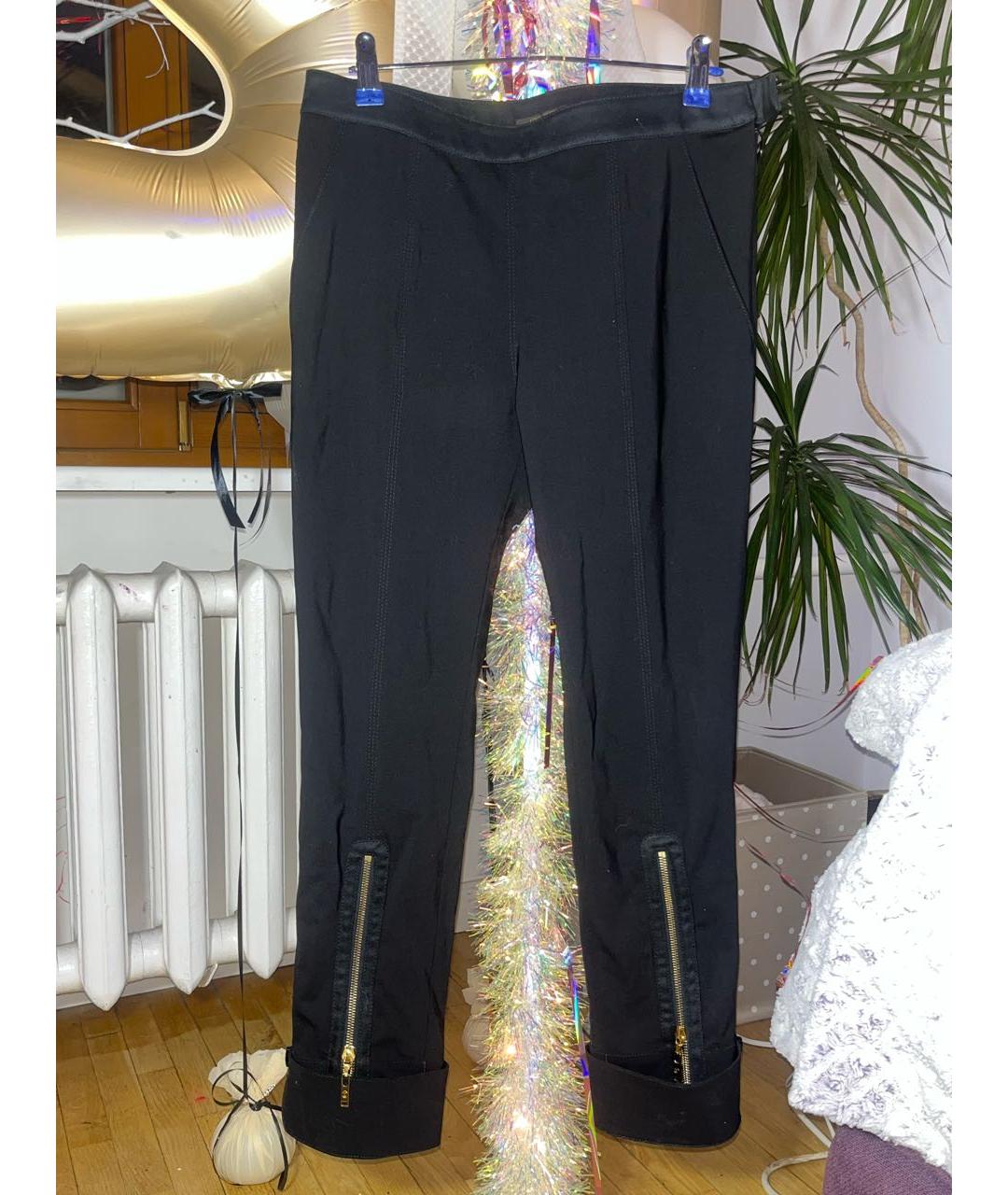 LOUIS VUITTON Черные брюки узкие, фото 9
