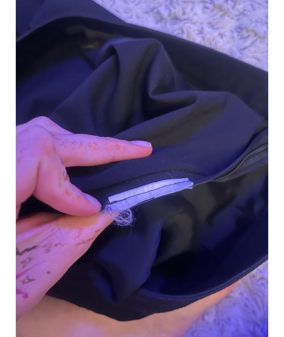 LOUIS VUITTON Черные брюки узкие, фото 5