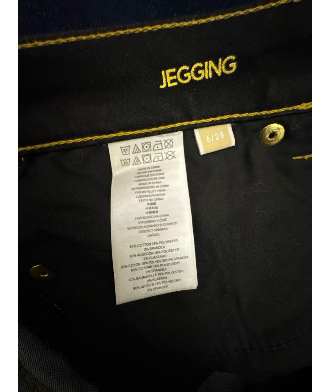 MICHAEL KORS Черные хлопко-эластановые джинсы слим, фото 4