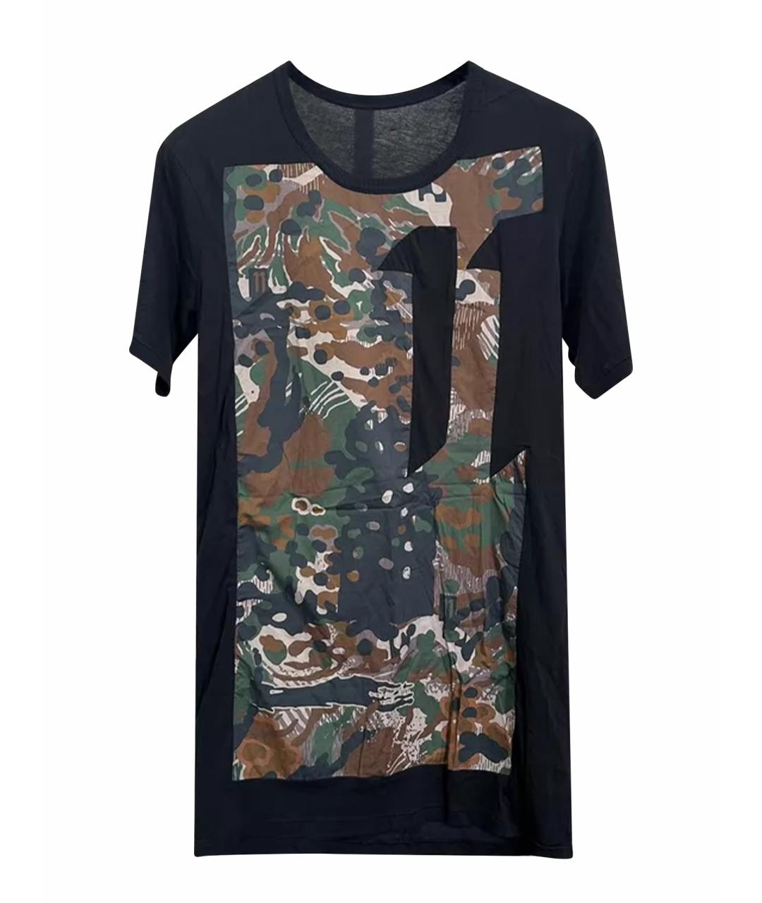 BORIS BIDJAN Черная хлопковая футболка, фото 10