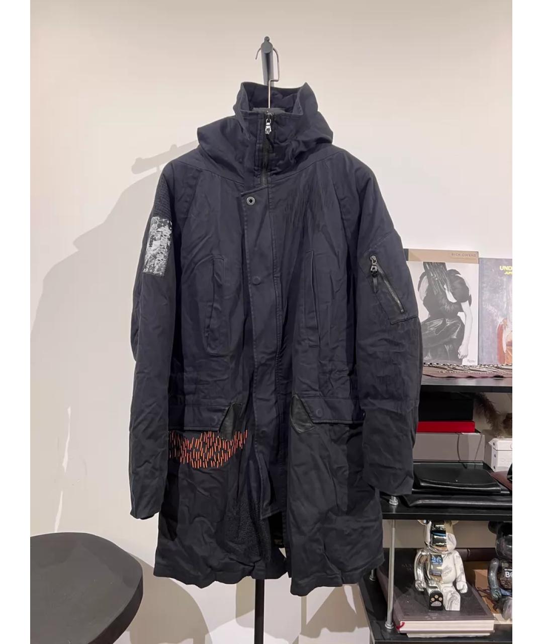 BORIS BIDJAN Черное пальто, фото 10