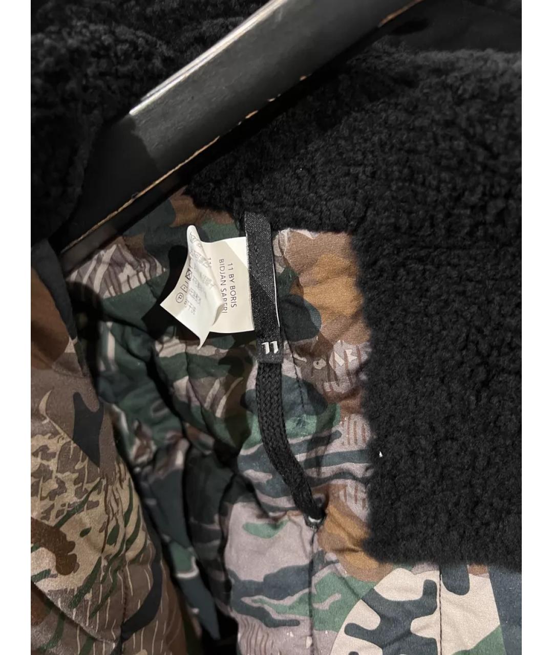 BORIS BIDJAN Черное пальто, фото 7