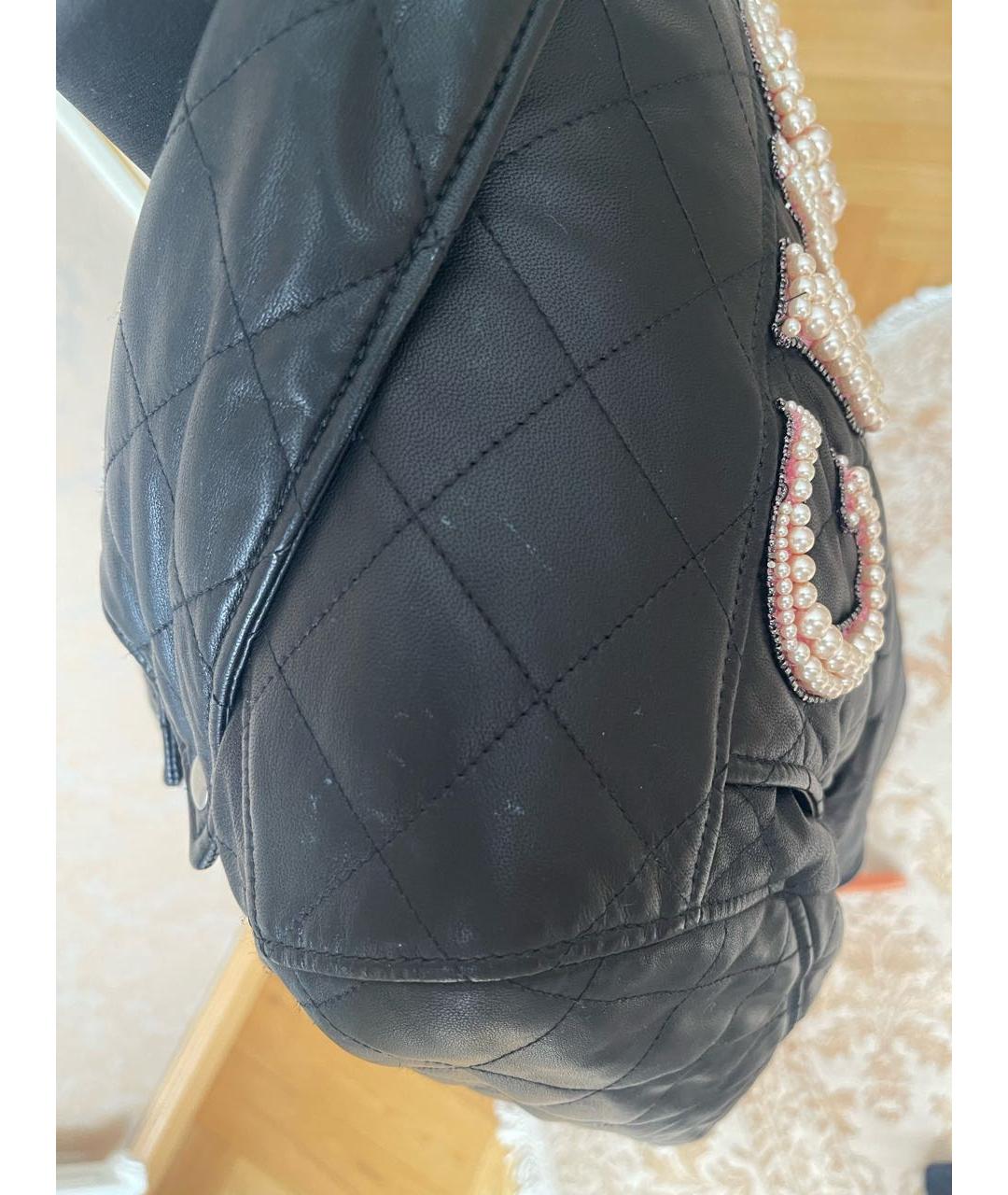 GUCCI Черная кожаная куртка, фото 6