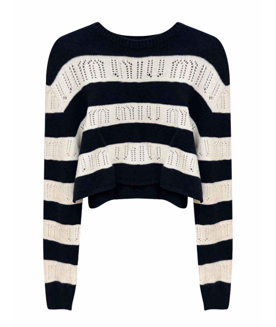 MIU MIU Темно-синий джемпер / свитер, фото 1