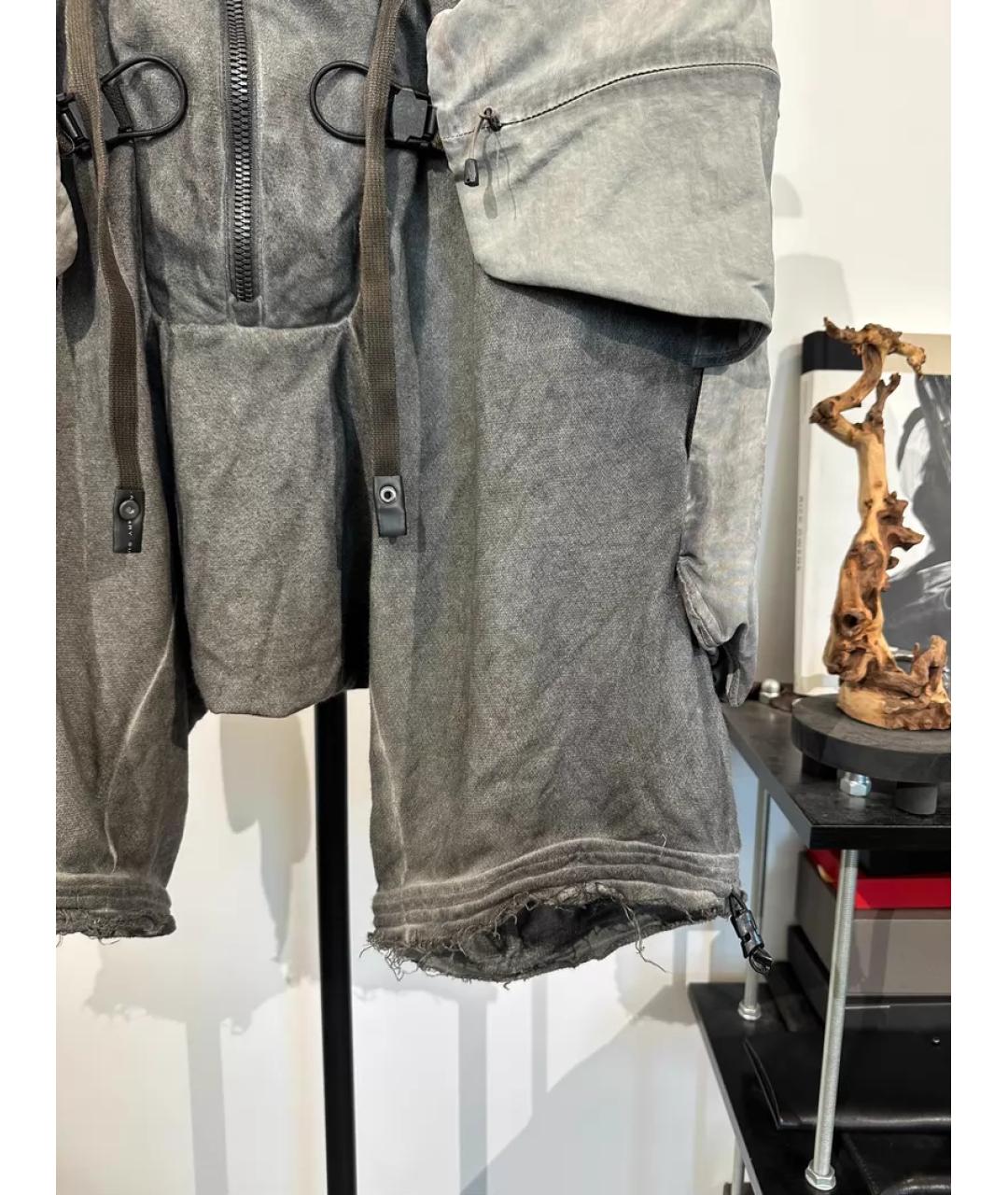 KENZO Серые шорты, фото 6