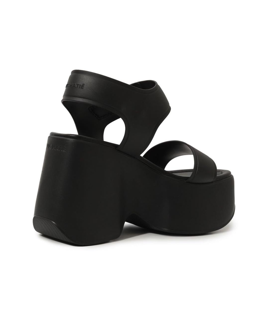 VIC MATIE Черные босоножки, фото 3