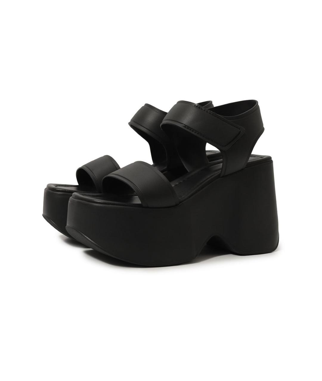 VIC MATIE Черные босоножки, фото 2