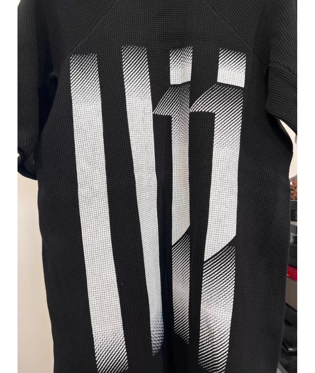 BORIS BIDJAN Черный хлопковый джемпер / свитер, фото 3