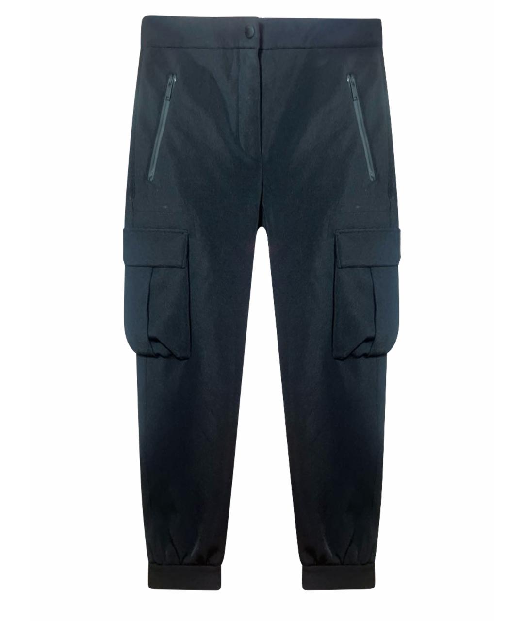 LOUIS VUITTON Черные полиамидовые брюки широкие, фото 1