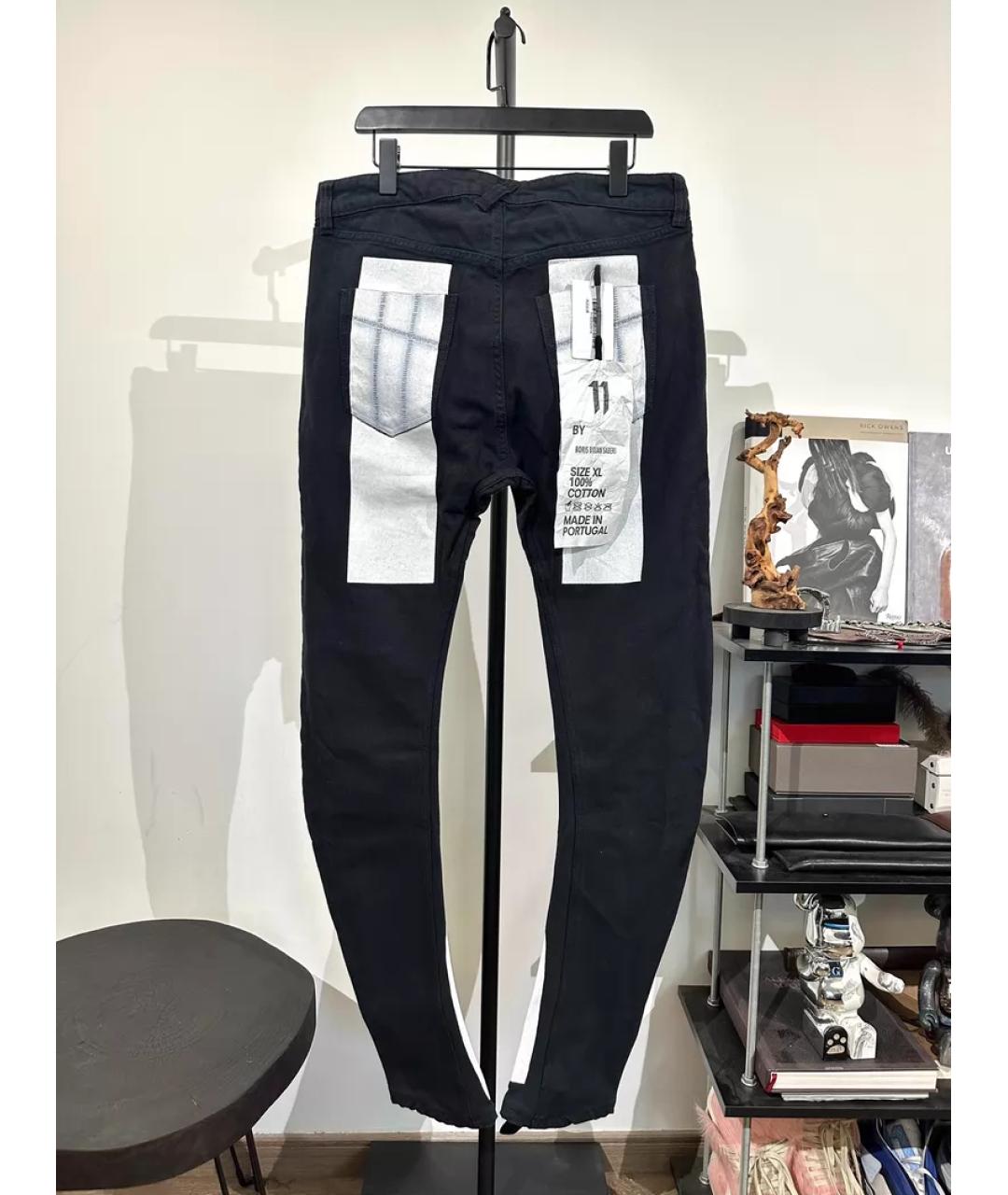 BORIS BIDJAN Черные повседневные брюки, фото 8