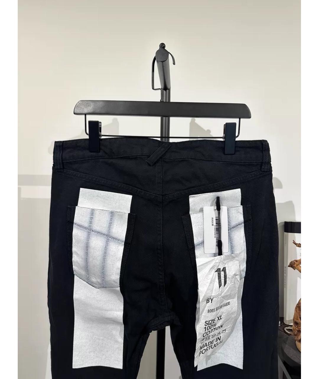 BORIS BIDJAN Черные повседневные брюки, фото 3