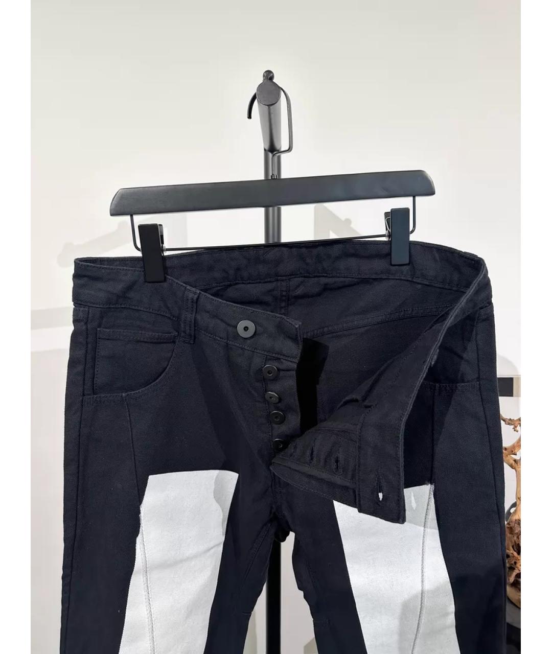 BORIS BIDJAN Черные повседневные брюки, фото 4