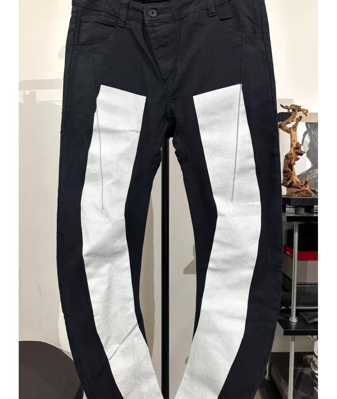 BORIS BIDJAN Черные повседневные брюки, фото 2
