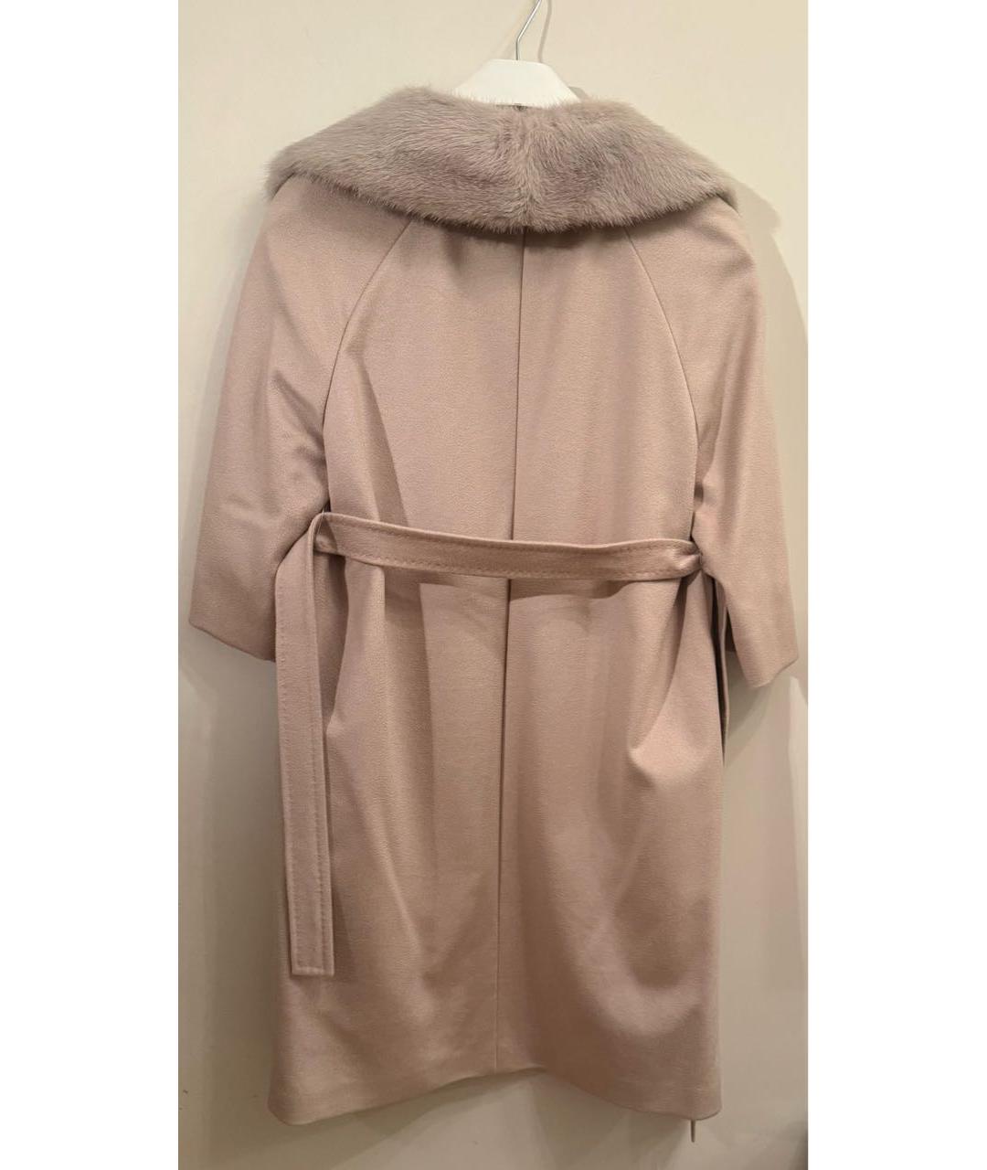 MAX MARA STUDIO Бежевое кашемировое пальто, фото 2