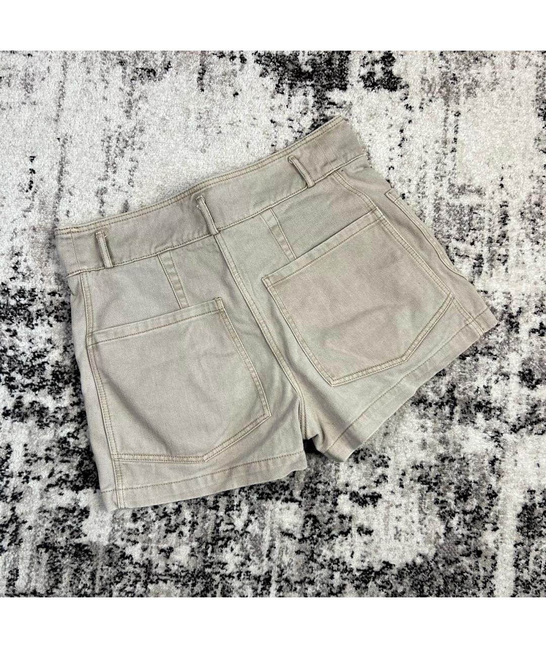 12 STOREEZ Бежевые хлопковые шорты, фото 7