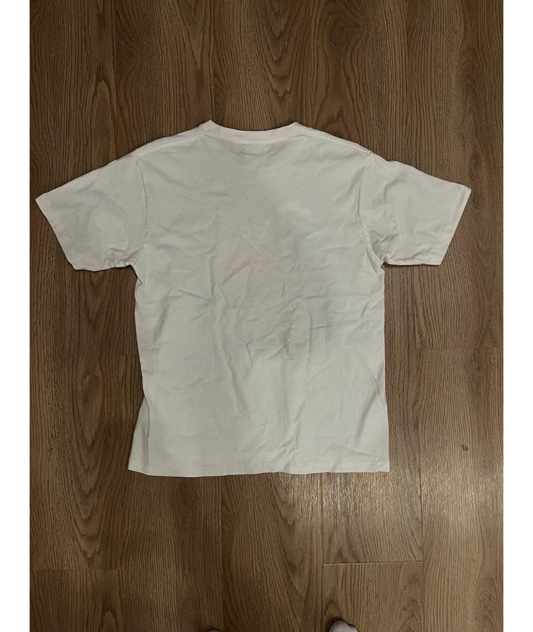 BAPE Белая хлопковая футболка, фото 2