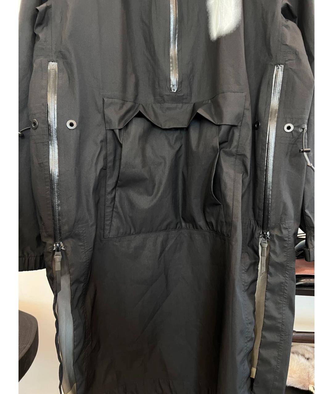 BORIS BIDJAN Черная синтетическая куртка, фото 3