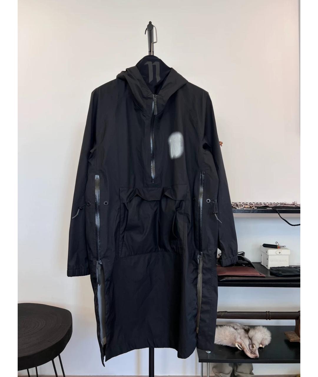 BORIS BIDJAN Черная синтетическая куртка, фото 10