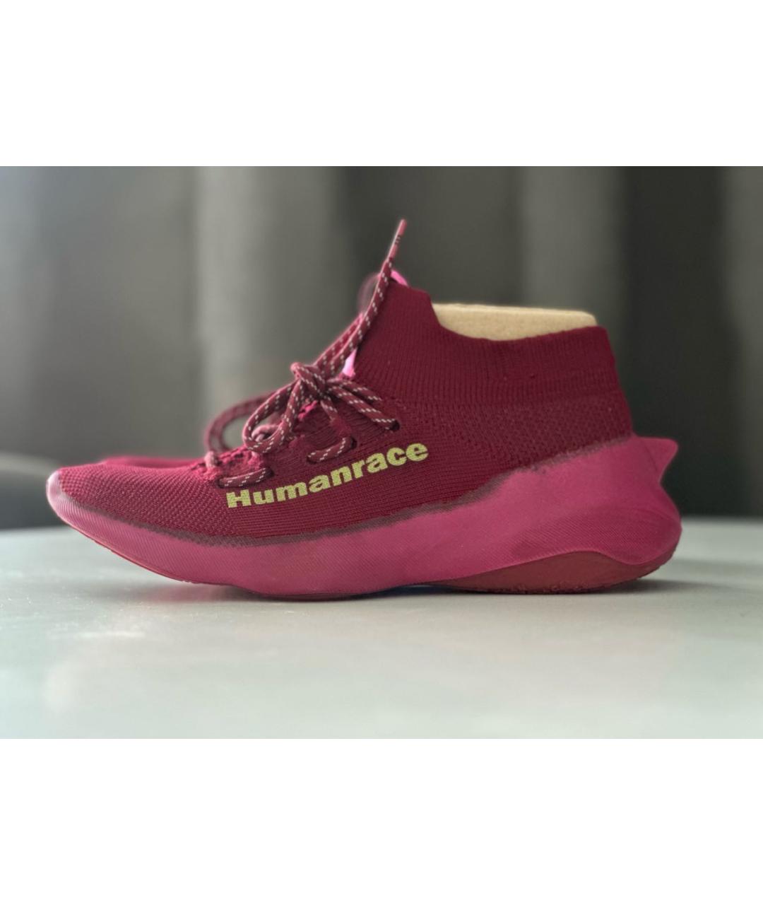 ADIDAS Бордовые текстильные низкие кроссовки / кеды, фото 6