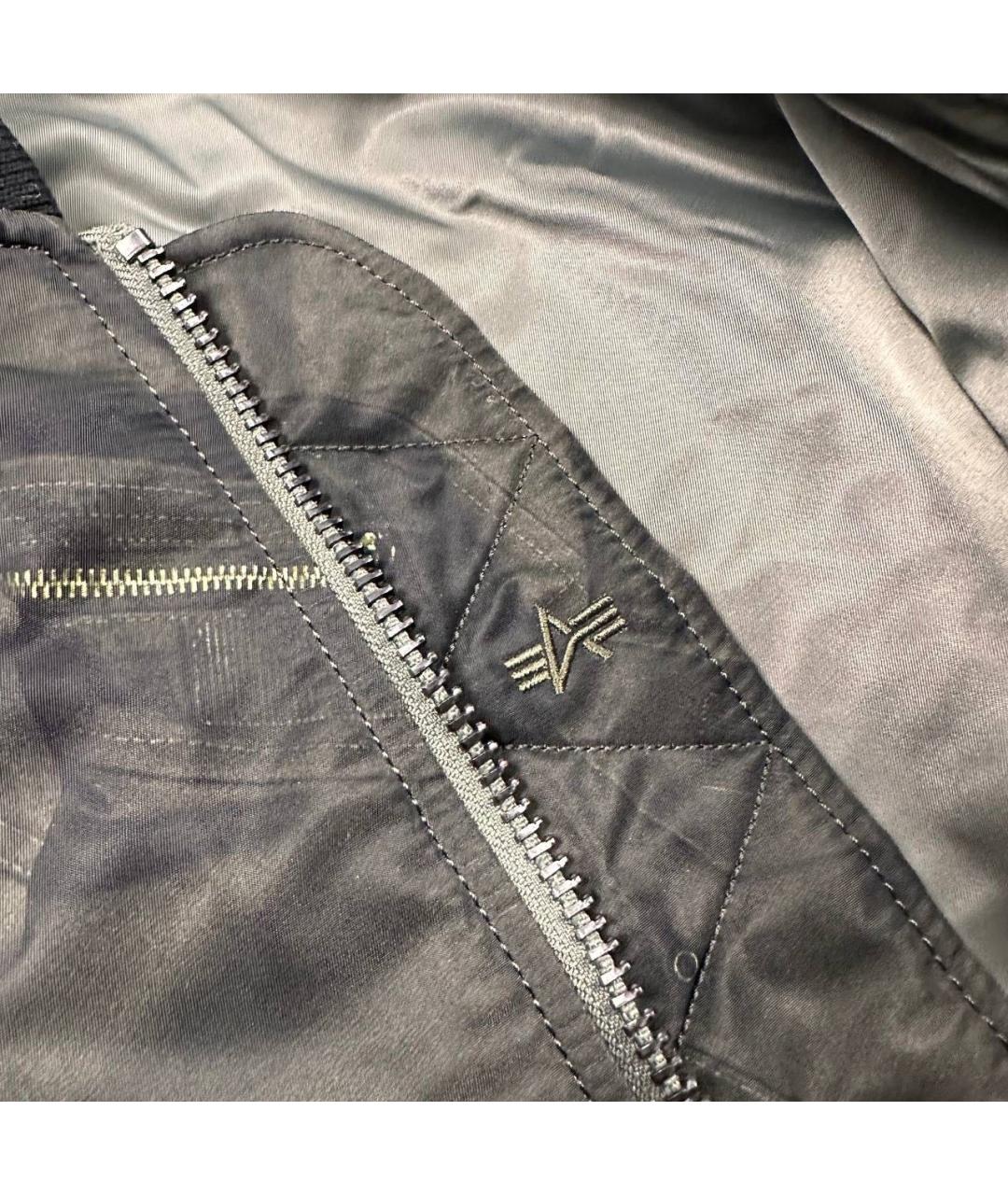 ALPHA INDUSTRIES Черная куртка, фото 5