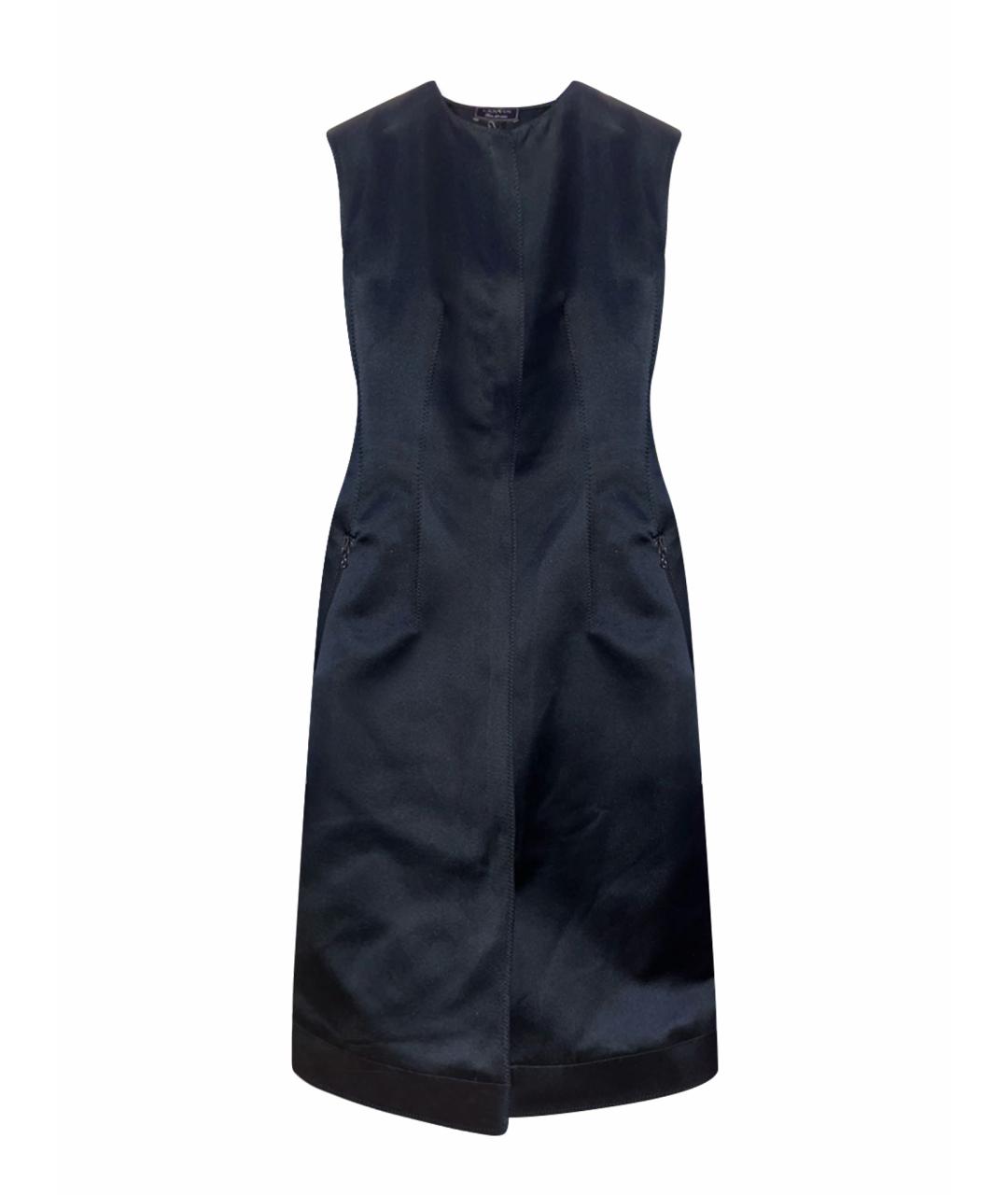 LANVIN Черное полиэстеровое коктейльное платье, фото 1