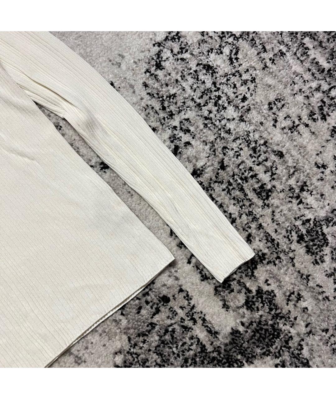 12 STOREEZ Бежевая вискозная водолазка, фото 3