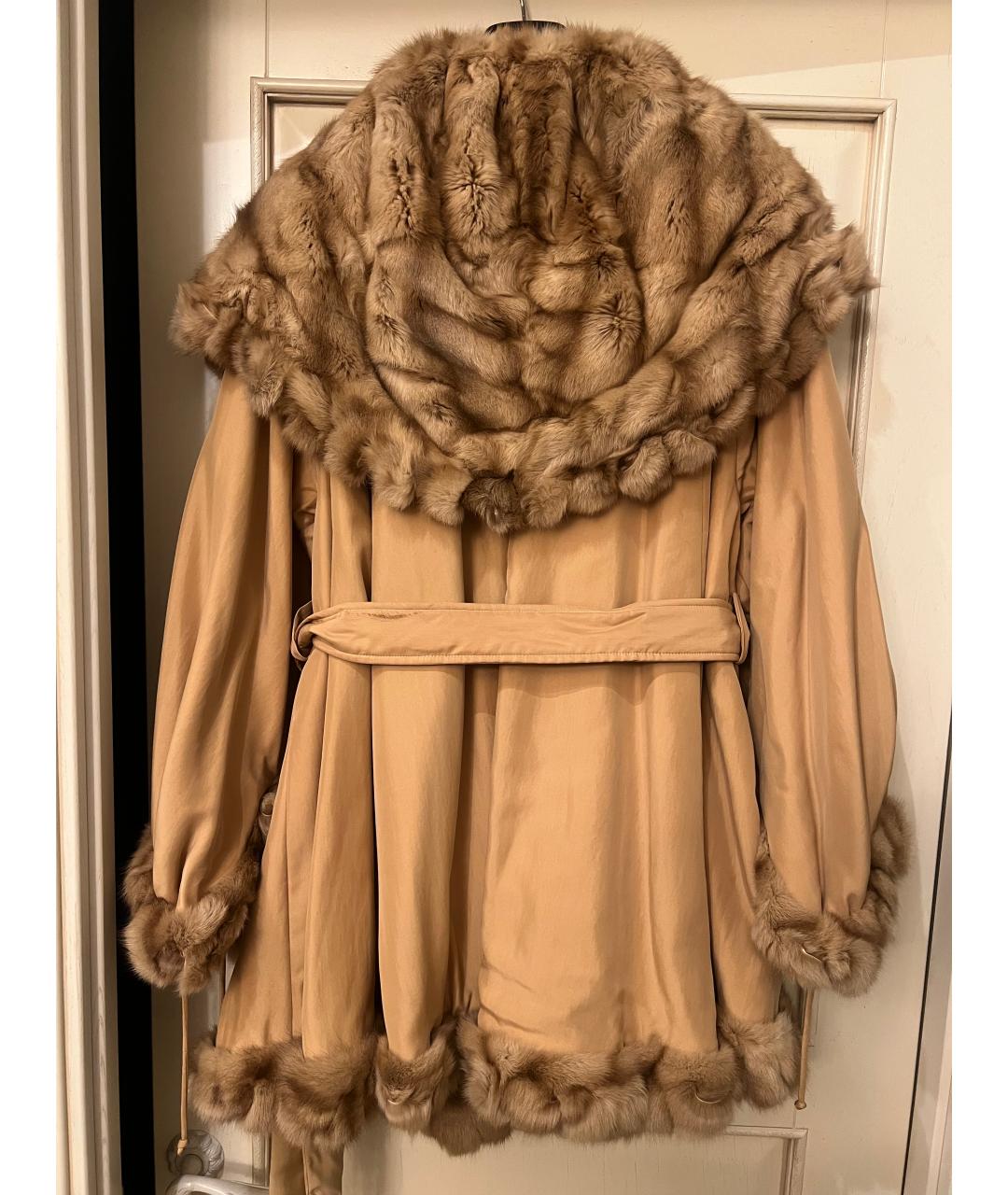 FENDI Бежевая шелковая куртка, фото 2