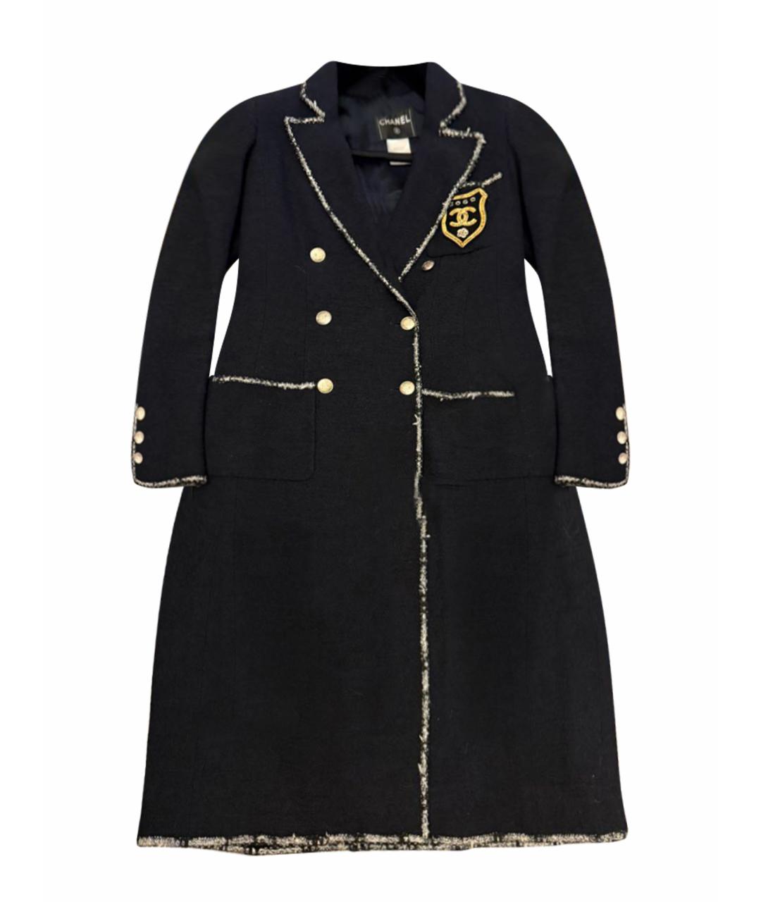 CHANEL Синее пальто, фото 1