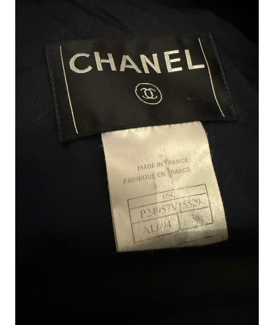 CHANEL Синее пальто, фото 5