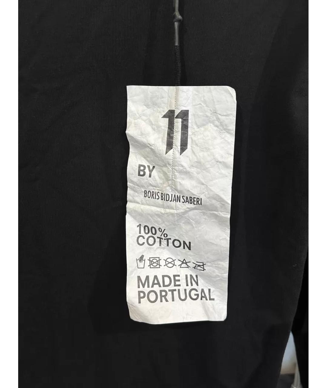 BORIS BIDJAN Черная хлопковая кэжуал рубашка, фото 4