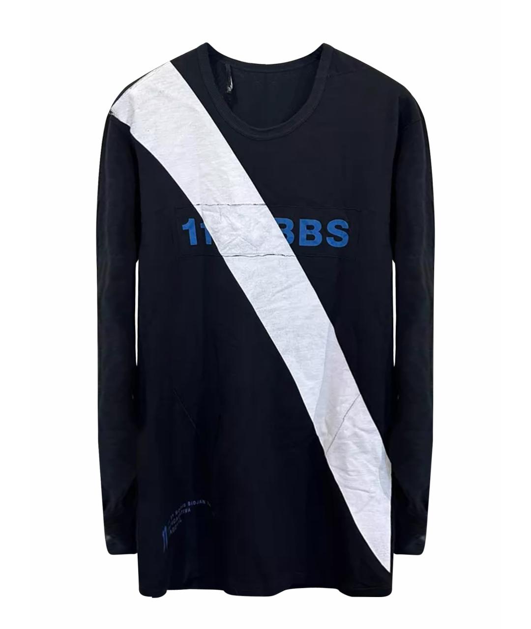 BORIS BIDJAN Черная хлопковая кэжуал рубашка, фото 1