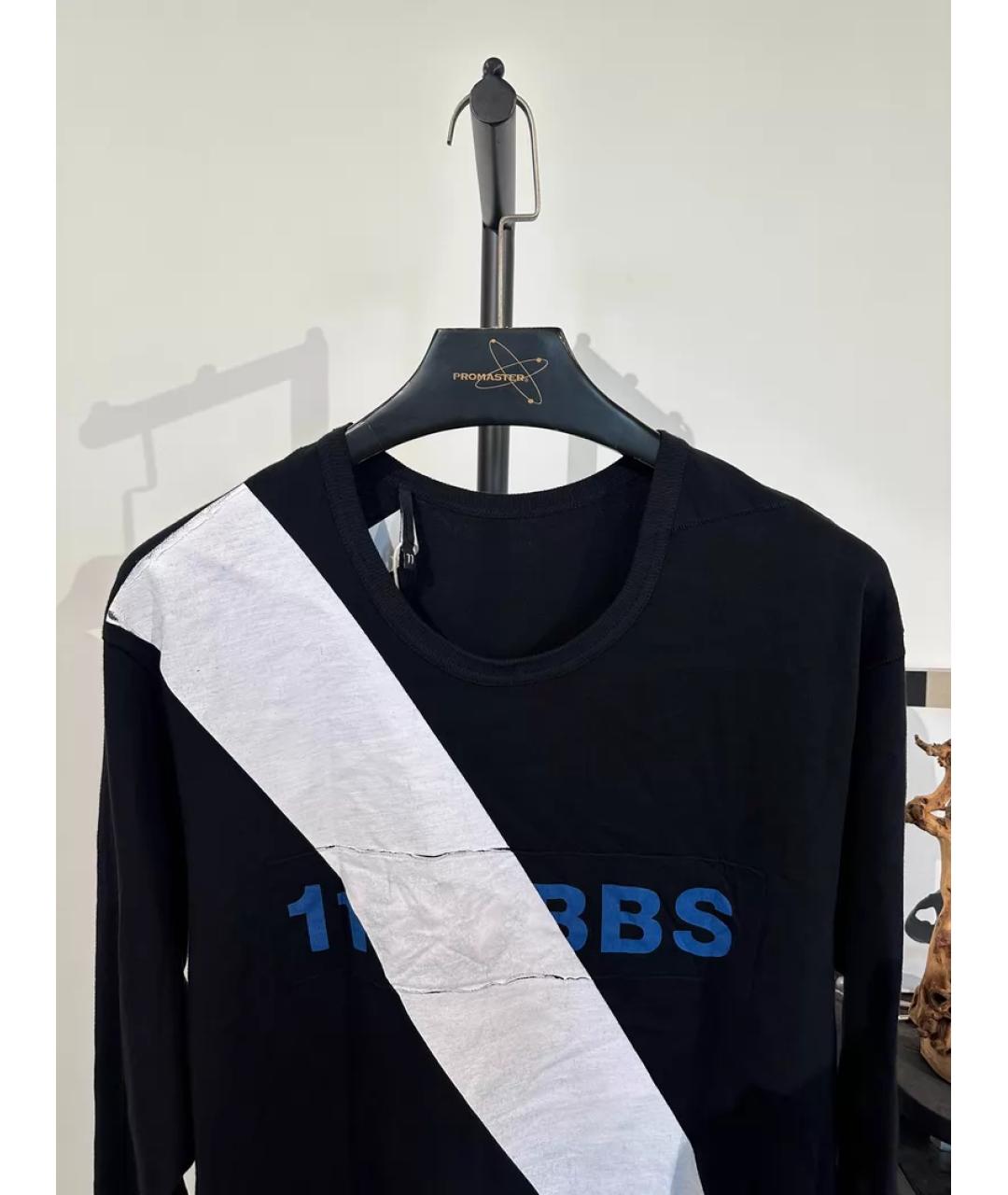 BORIS BIDJAN Черная хлопковая кэжуал рубашка, фото 2