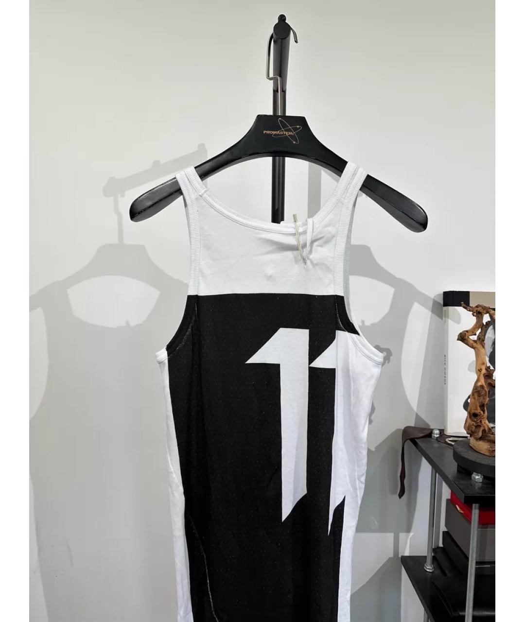 BORIS BIDJAN Белая хлопковая майка, фото 2