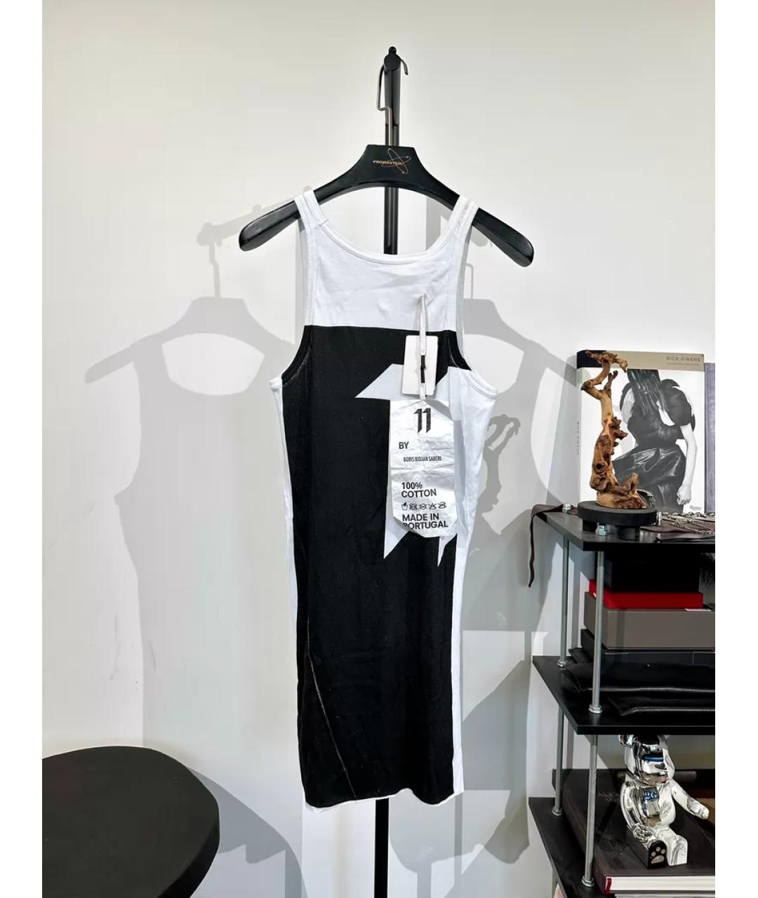 BORIS BIDJAN Белая хлопковая майка, фото 7