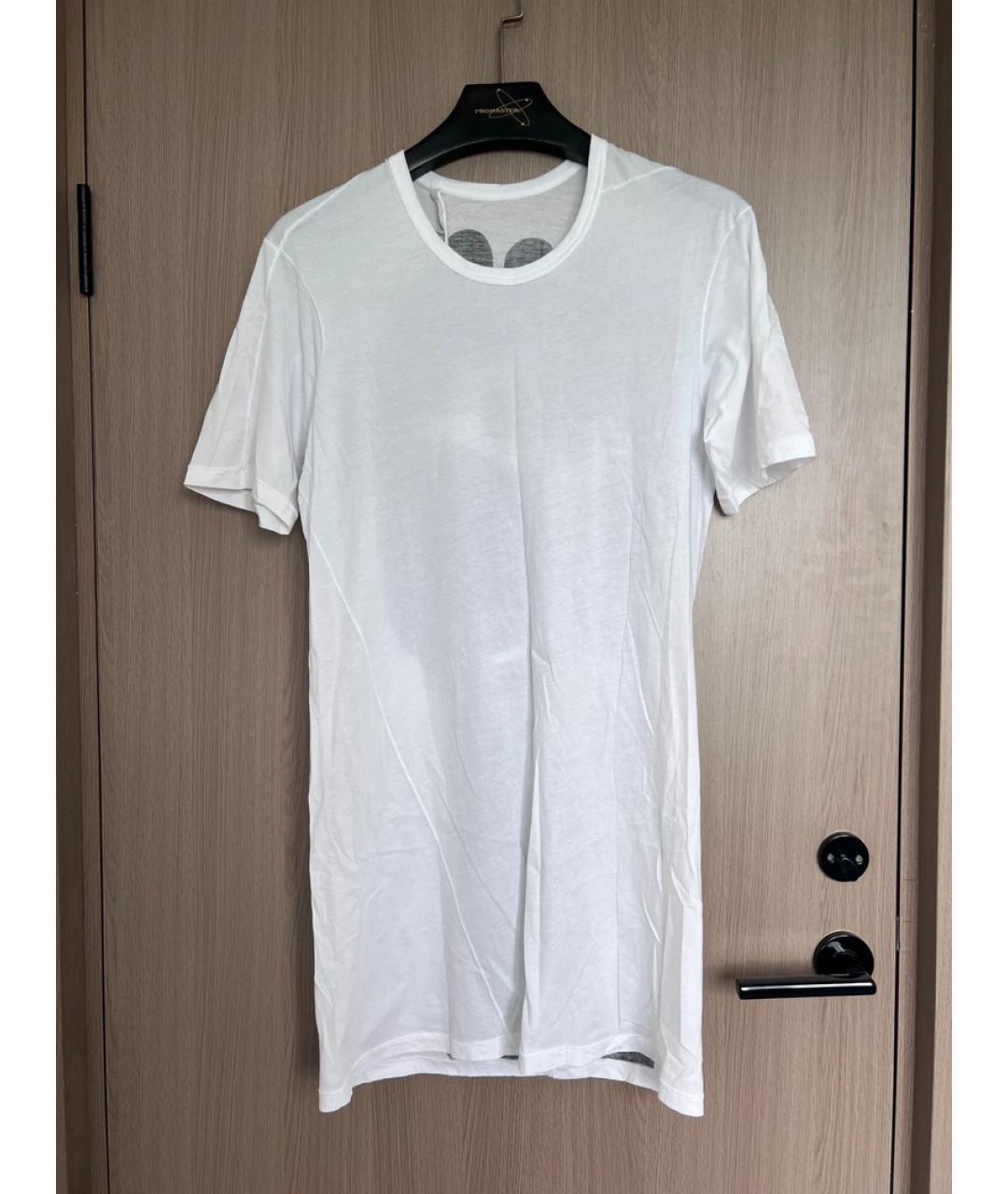 11 BY BORIS BIDJAN SABERI Белая хлопковая футболка, фото 6