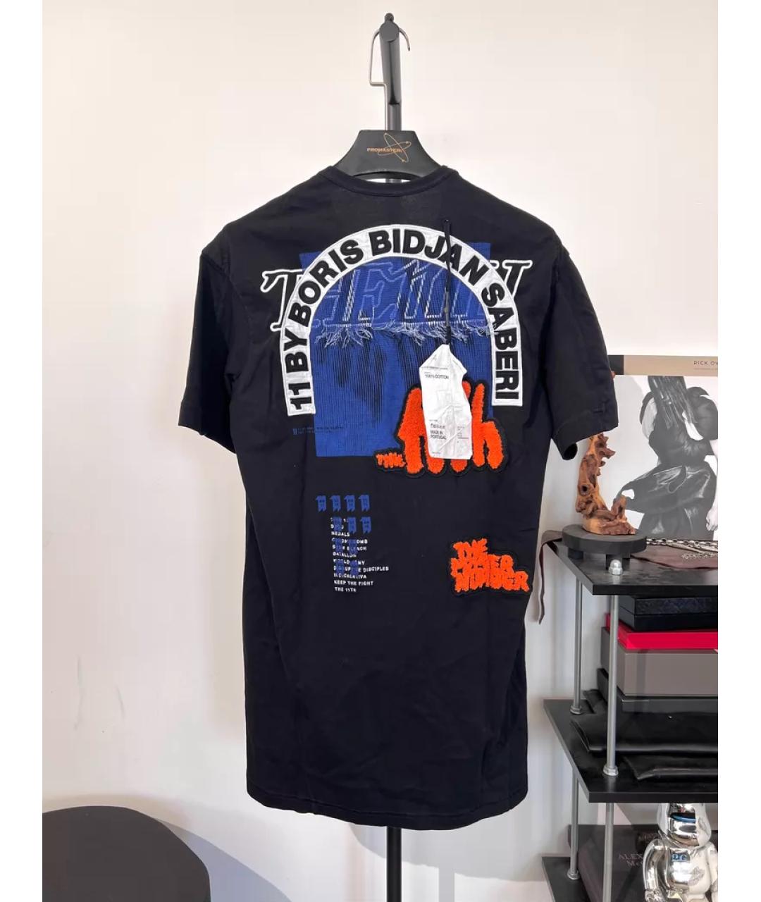 BORIS BIDJAN Черная футболка, фото 6