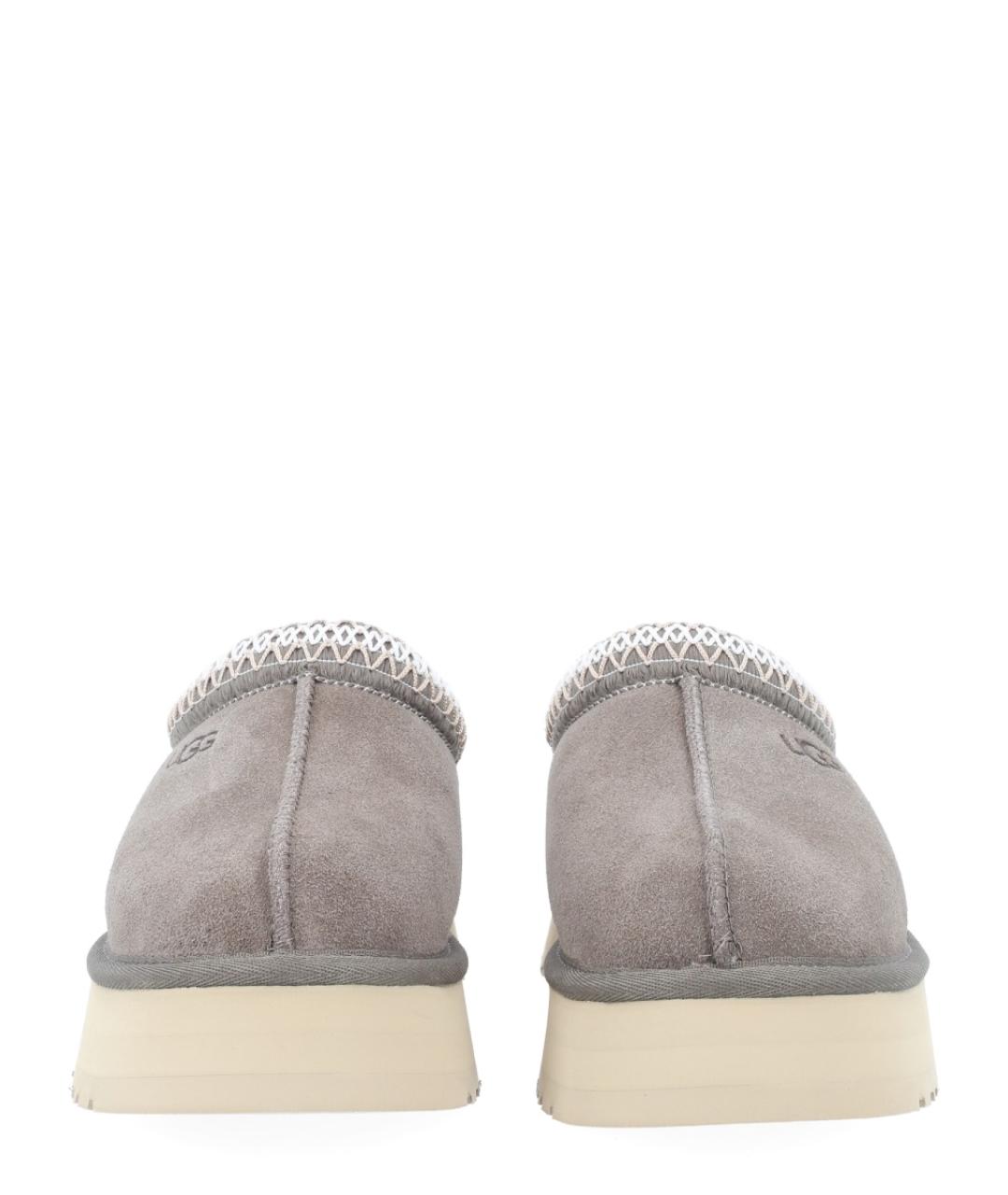 UGG AUSTRALIA Серые замшевые мюли, фото 3