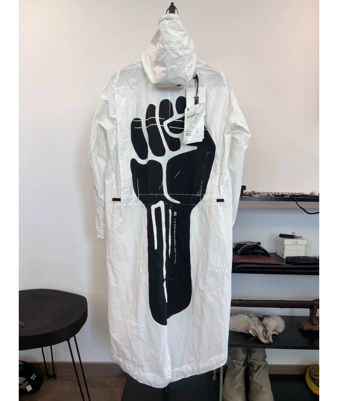 11 BY BORIS BIDJAN SABERI Белая парка, фото 9