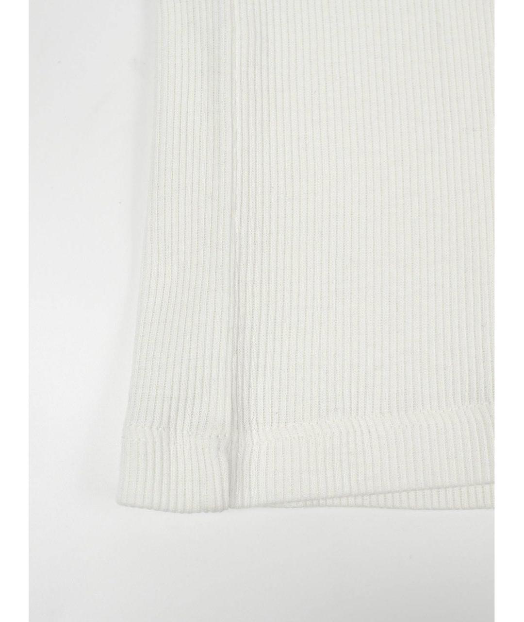 CELINE Белая хлопковая майка, фото 5