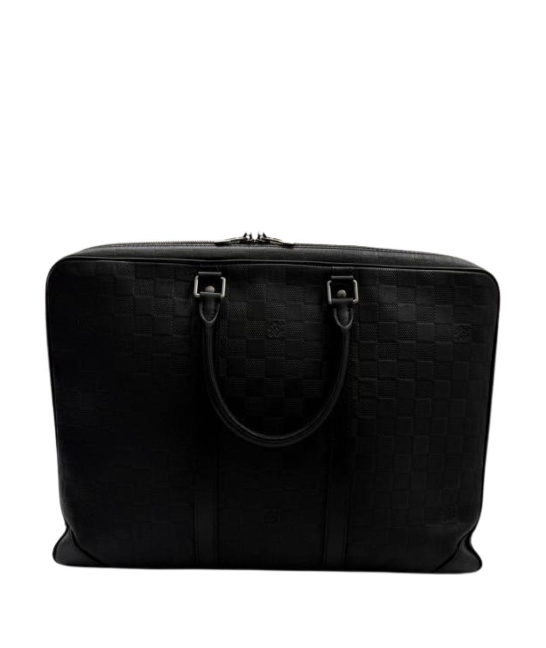 LOUIS VUITTON Черный портфель, фото 1