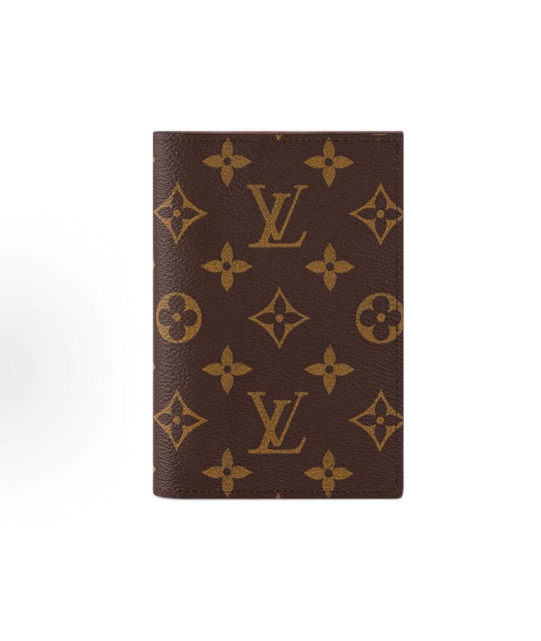 LOUIS VUITTON Коричневый кардхолдер, фото 4