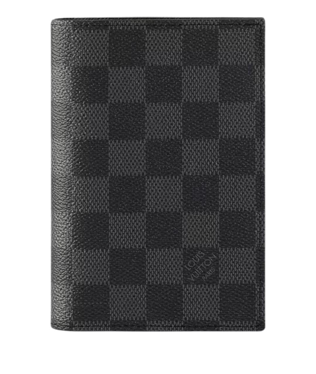 LOUIS VUITTON Черная визитница, фото 1