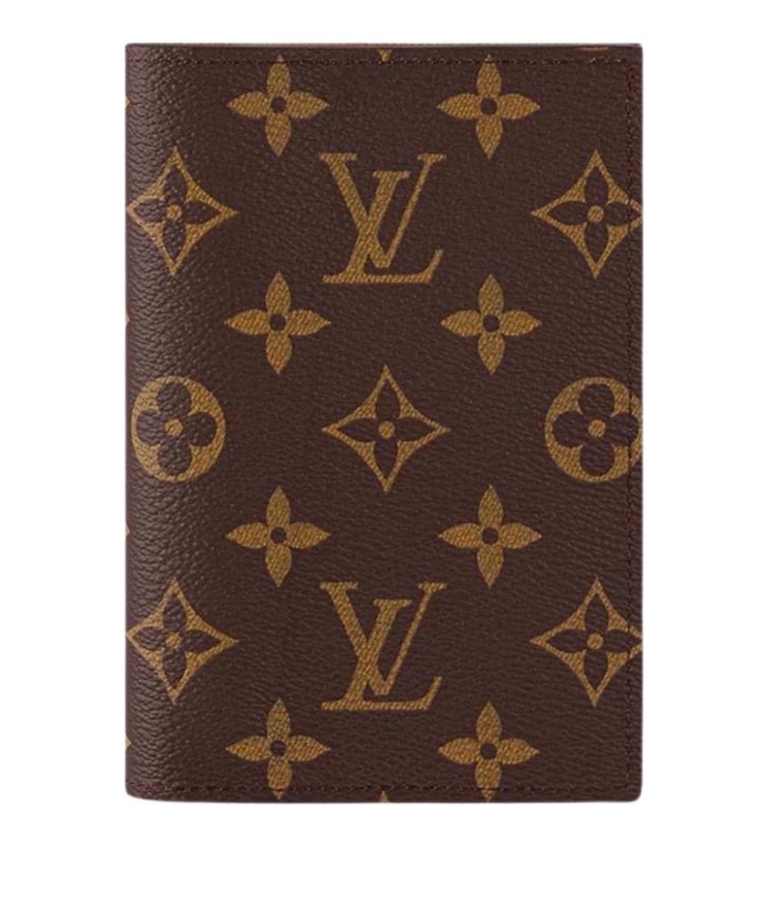LOUIS VUITTON Коричневая визитница, фото 1