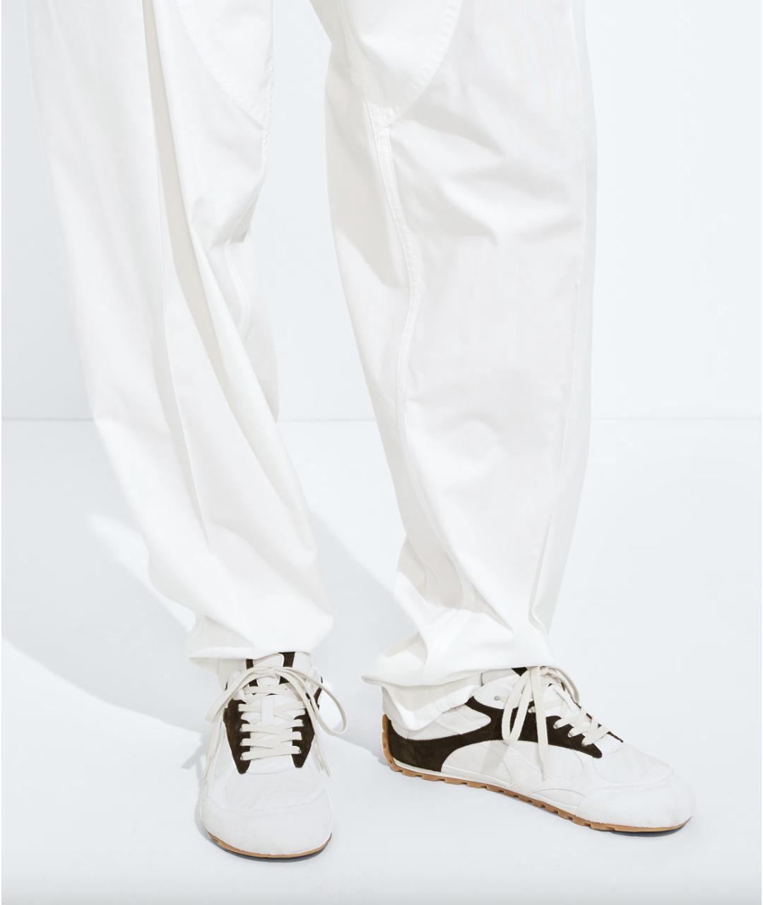 BOTTEGA VENETA Мульти замшевые кроссовки, фото 3