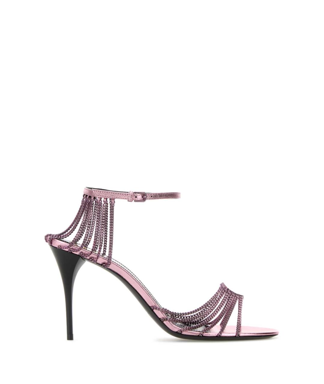 SAINT LAURENT Кожаные босоножки, фото 1