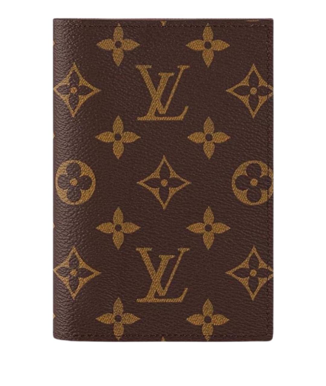 LOUIS VUITTON Коричневая визитница, фото 1