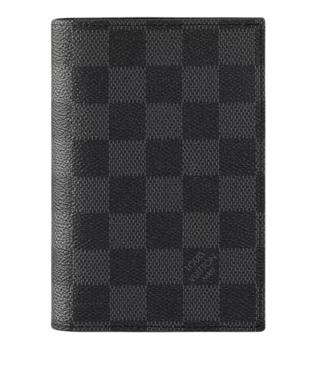 LOUIS VUITTON Черная визитница, фото 1